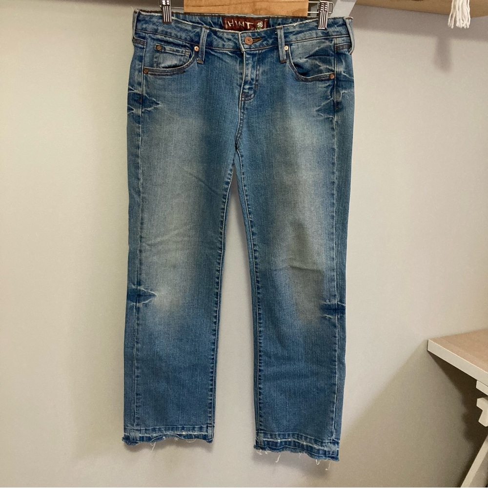 HINT blue Jeans size 9 Junior denim, straight leg